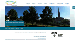 Desktop Screenshot of kath-hoss.de